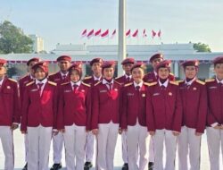 100 Siswa Paduan Suara Sekolah Rakyat Berikan Tampilan Menarik di Istana Merdeka