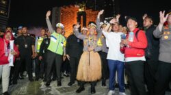 **Kapolri dan Mensesneg Bergabung dalam Perayaan HUT RI ke-80, Serukan Kebanggaan Bersama di Panggung Rakyat HI**