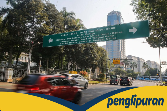 **Bebas Melintas Tanpa Ganjil Genap, Hari Ini Pelat Nomor Berapa Pun Boleh Lewat**