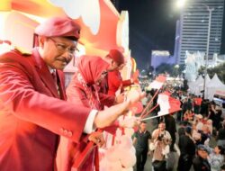 Mobil Hias Kemensos: Sosialisasi Cerdas di Tengah Karnaval HUT RI Ke-80!