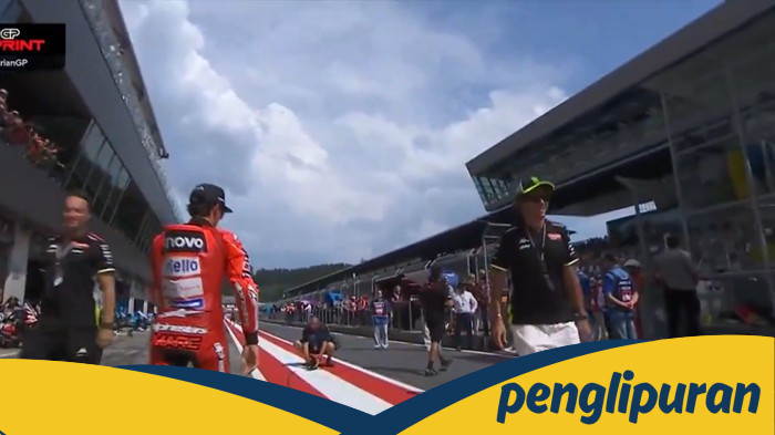 Marquez Cuek saat Papasan dengan Rossi: Sumpah, Tak Ada Pandangan!