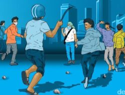 2 Pelaku Tawuran Bersajam di Depok Tewas Ditembak Polisi di tengah Kaburnya