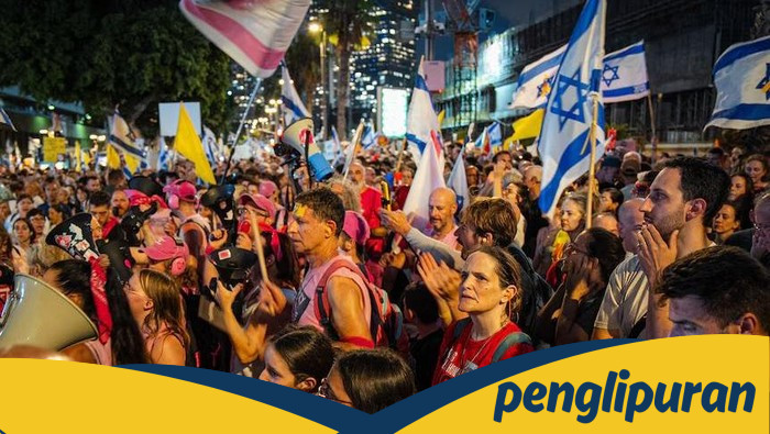 Dunia Hari Ini: Ratusan Ribu Israel Protes, Minta Perang Gaza Berakhir!