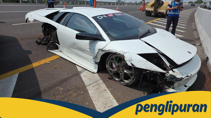5 Fakta Lamborghini Konvoi di Tol Celaka hingga Porak-poranda: Kebanggaan yang Hancur