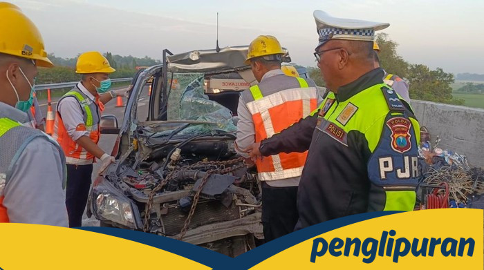 Wuling Tabrak Truk di Tol Jombang, Tragedi Maut Tewaskan 3 Orang, Identitas Korban Terungkap