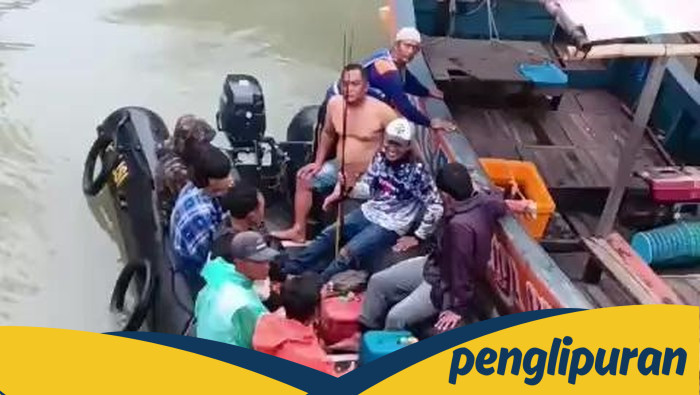 Polisi Selamatkan 6 Pemancing dari Laut Demak, Cuaca Buruk Bermain-main dengan Nyawa!