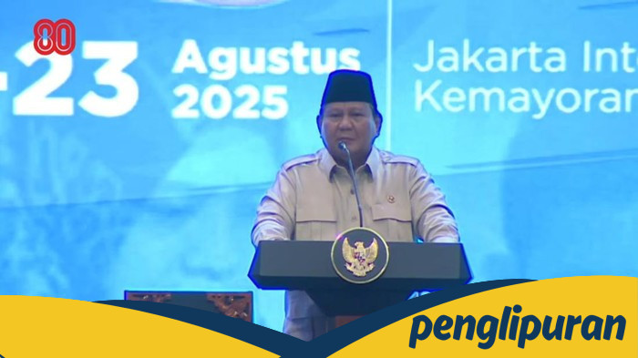[Prabowo Berapi-api Pidato di Depan Guru Sekolah Rakyat: Semangat Lihat Kalian]