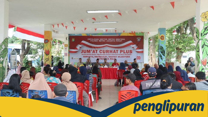 Polisi Menteng Gelar Jumat Curhat Plus, Bazar Murah & Perpanjang SIM!