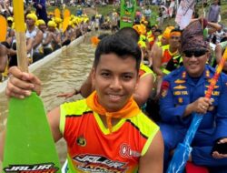 [Nasional] Kemenangan Dramatis Jalur Raga Bhayangkara Riau Vs Lanal di Pacu Jalur