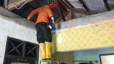 Hendak Mandi, Warga Bogor Malah Lihat Ular Sanca di Plafon – Update 1
