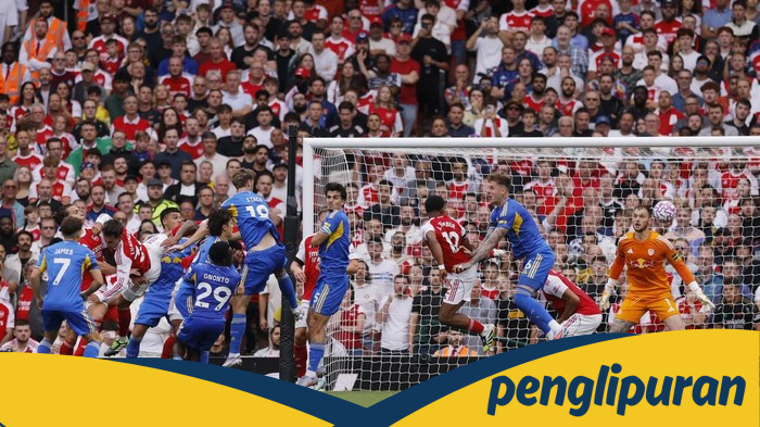 Babak I Selesai, Arsenal Memimpin 2-0 Atas Leeds - Update 1