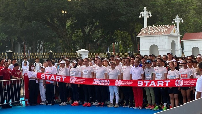 **Merdeka Run 2025 Dimulai, Ketua Kabinet Merah Putih Turun Tangan Langsung!**