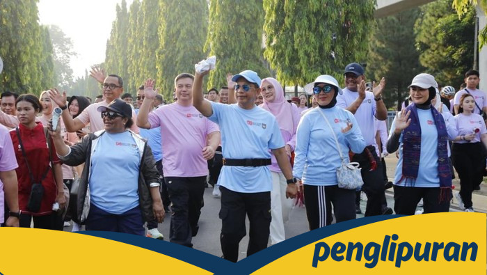 Pesta Kemerdekaan: Jalan Sehat dan Bazar Mewarnai HUT Ke-80 di TMII