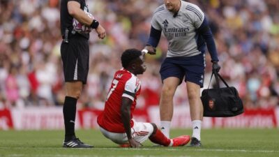Saka Cedera Jelang Lawan Liverpool, Arsenal Terancam Hilangkan Senjata Mereka