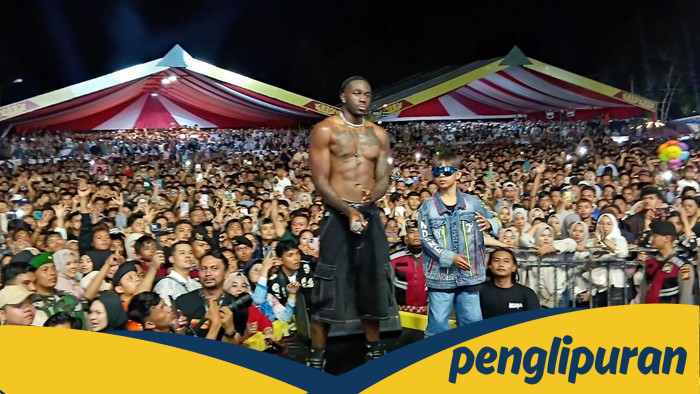 Pecah! Melly Mike dan Dikha Tutup Pacu Jalur dengan 'Young, Black and Rich' - Update 1