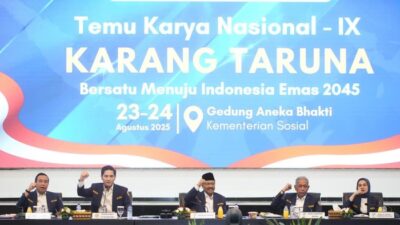 Terpilih Jadi Ketua Umum Karang Taruna, Budisatrio Siap Dukung MBG – Update 1