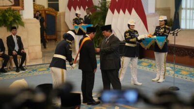 Ketua DPD Sultan Bachtiar Najamudin Dapat Penghargaan Bintang Republik Indonesia Utama dari Prabowo