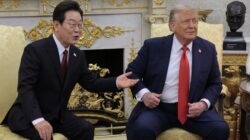 Trump: “Di Hadapan Presiden Korsel, Ingin Jumpa Kim Jong Un Lagi, Apakah Korsel Siap?”