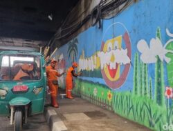 Cat Putih Menutup Suara Demo di Mural DPR