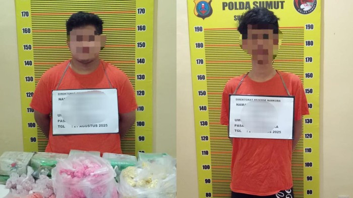 Polda Sumut Grebek Jaringan Narkoba, Ungkap 10 Kg Sabu dan 24 Ribu Ekstasi