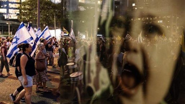 Warga Israel Desak Akhir Perang di Gaza, Ribuan Demo Blokir Tel Aviv