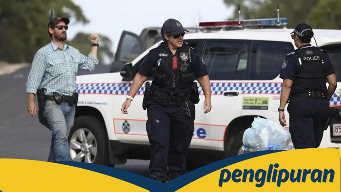 Geger Dua Polisi Australia Tewas Ditembak, Pelaku Teori Konspirasi Masih Diburu
