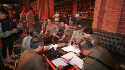 Pemkot Bandung Gerebek Tempat Hiburan Malam, Tangkap Pelaku ‘Pesta Sabun’