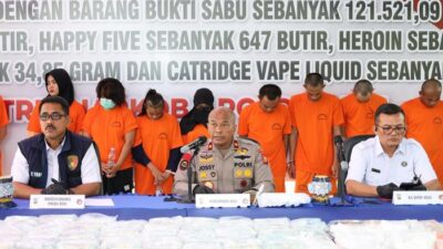 Polda Riau Musnahkan Narkoba Rp 123,7 M, Hasil Operasi 3 Bulan yang Guncangkan Jaringan Internasional