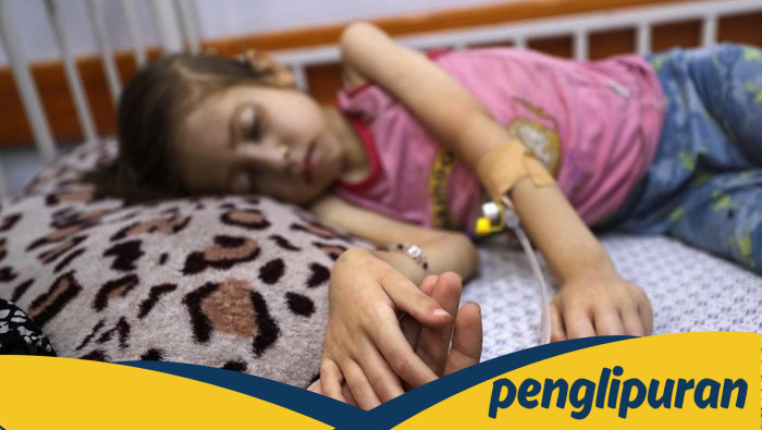 **Kisah Mempilukan Anak-Anak Gaza yang Terlalu Lemah untuk Menangis**