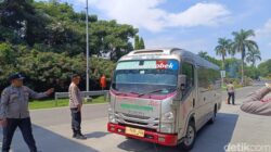 Polisi Siaga di GT Citeureup, Waspadai Demo Pelajar Bogor ke DPR