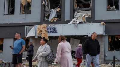 Serangan Rudal-Drone Rusia di Kyiv Tewaskan 10, Termasuk Anak