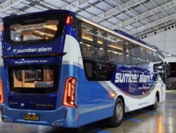 Unik! Konsep Bus Terbaru Sumber Alam dengan Desain Laksana Legacy SR3 Neo FE