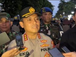 **Massa Demo Dekat Istana Bogor Bubar Damai, Situasi Kembali Kondusif**