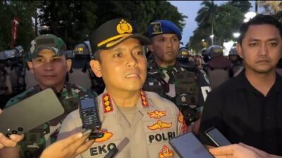 **Massa Demo Dekat Istana Bogor Bubar Damai, Situasi Kembali Kondusif**