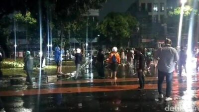 Ojol Tewas Kena Rantis, Rekan-rekannya Demo di Brimob Kwitang