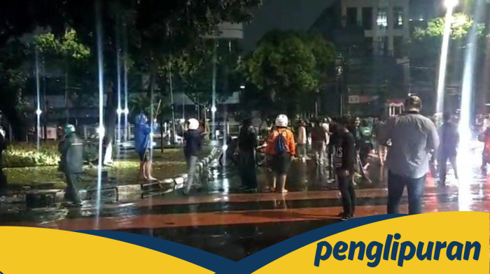 Ojol Tewas Kena Rantis, Rekan-rekannya Demo di Brimob Kwitang