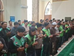Kapolresta Bogor dan Ojol Bogor Raya Berikan Dukungan Melalui Salat Gaib untuk Affan Kurniawan