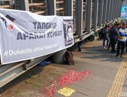 Massa Tabur Bunga Depan Polda Metro, Tuntut Usut Tuntas Kasus Affan – Update 1
