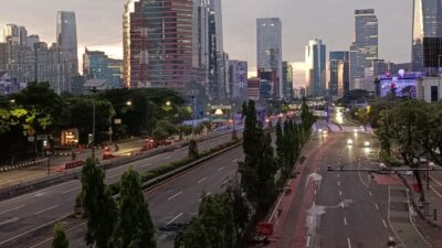 Pencaburan Masa di Polda Metro, Normalisasi Lalin Gatot Subroto Terjadi