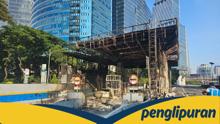 [7 Gerbang Tol Jasa Marga Terbakar, Demo Berujung Musibah]