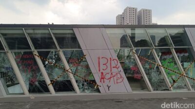 Stasiun MRT Istora Mandiri Tersia-sia, Kerusakan Massal Usai Kericuhan di Sudirman