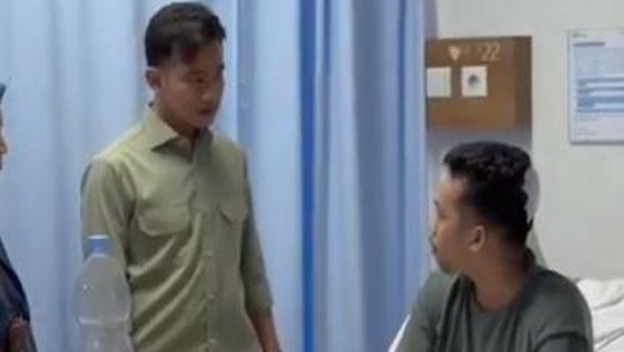 Wakil Presiden Gibran Jenguk Ojol Umar Amirudin di RS Pelni, Soroti Imbas Demonstrasi