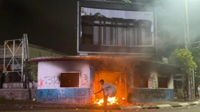 Pospol Ciceri Kota Serang Terbakar, Gubernur Banten Minta Kondusifitas