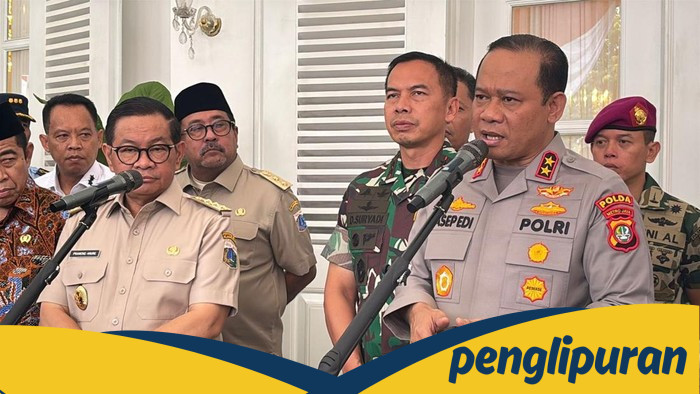 1.240 Orang dari Luar Jakarta Ditangkap Buntut Ricuh di Jakarta - Update 1