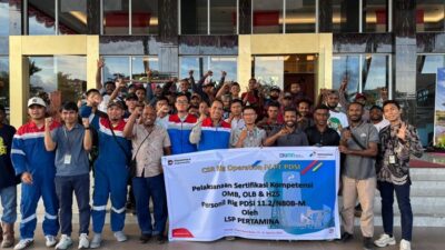 “49 Putra Papua Raih Sertifikasi Migas Bersama Pertamina Drilling, Menunjukkan Kebangkitan Generasi Muda Papua”