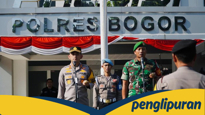 1.600 Personel Polres Bogor-Kodim Berpatroli, Masyarakat Bogor Terjamin Aman!