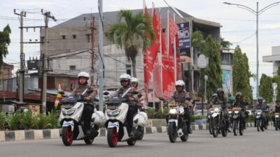 TNI-Polri Gempur Keamanan, Kota Dumai Terang-Benderang Aman!
