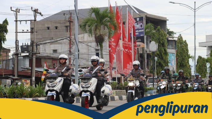 TNI-Polri Gempur Keamanan, Kota Dumai Terang-Benderang Aman!