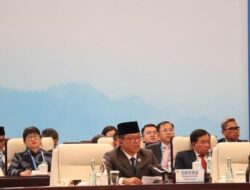 Wakili Prabowo, Menlu Sugiono Tegaskan Komitmen Indonesia di KTT SCO China