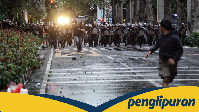 Puluhan Orang Jadi Tersangka Ricuh di Bekasi dan Jakarta, Demo Berujung Kacau